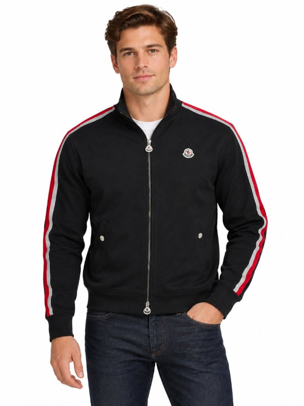 Moncler Maglia Cardigan Zip Up Cardigan